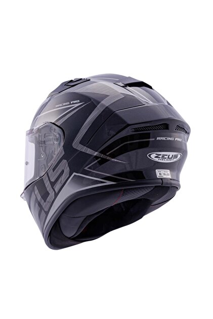 ZEUS ZS-826 Pearl Black Silver BK3 Kapalı Kask - Fiyatı, Yorumları
