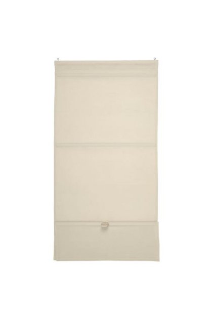 - RINGBLOMMA, katlamalı stor perde, bej, 60x160 cm