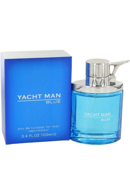 Yacht Man Blue 100ml Eau de Toilette Spray Mens New