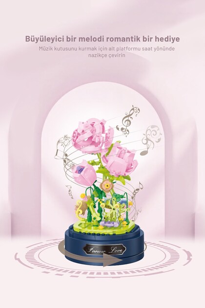 balody Sonsuz Aşk Müzik Kutusu (BL21101) – Mini Blok Yapı