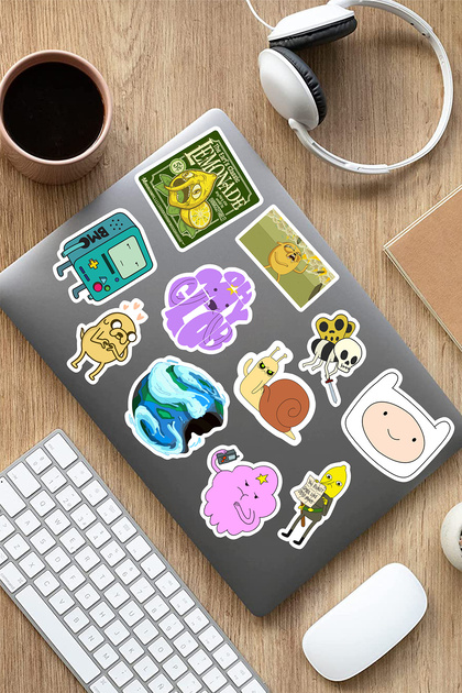 Adventure Time Laptop Notebook Tablet Sticker Set 3