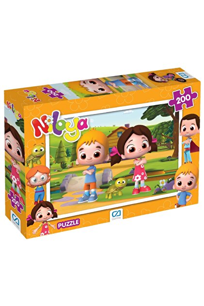 CA Games Niloya Lisanslı 200 Parça 33x48cm Çocuk Puzzle Yapboz