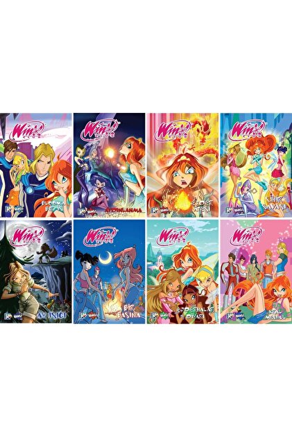 Winx Club 9-10-11-12-13-14-15-16 set (8 kitap)