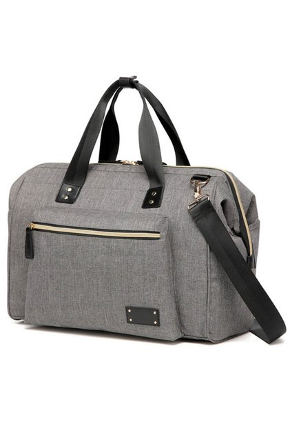 Zera Mom Dad Diaper Bag - Grey