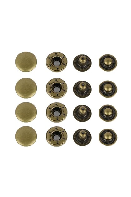 Metal Çıtçıt 54 -12.5 mm, [25 Takım]