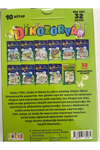 Key Kaliteli Eğitim Yayınları Key Yayınları Dinozorya - Fiyatı