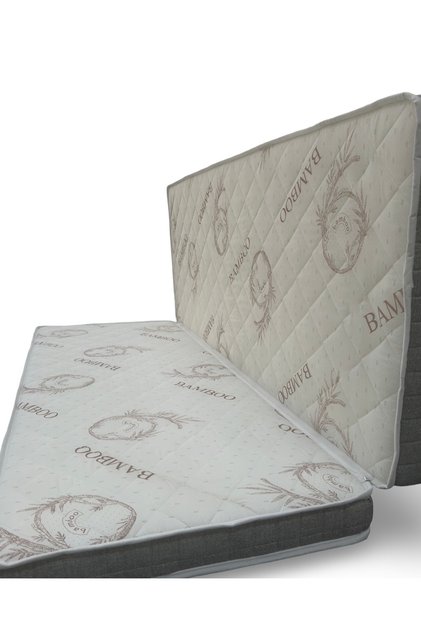 Fermuarlı Ayrılabilir Divan Hemnes Uyumlu Ortopedik Bamboo Sünger Yatak 20cm