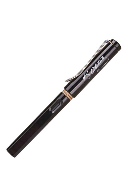 Lamy Safari Dolma Kalem Parlak Siyah Atatürk İmzalı 19Sa-M