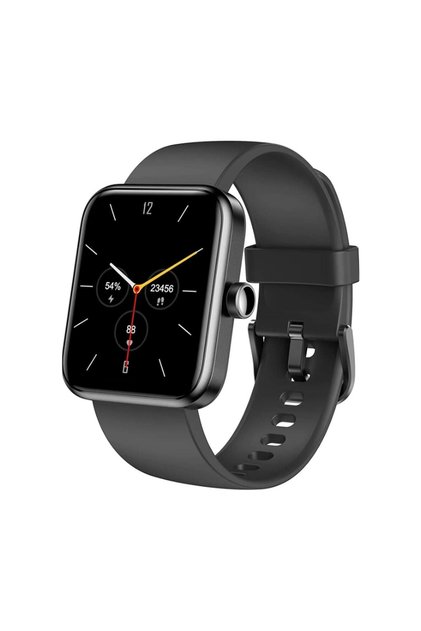 S2 Mini 40mm Su Geçirmez Fitness Oksijen Ve Nabız Ölçebilen Akıllı Saat Siyah