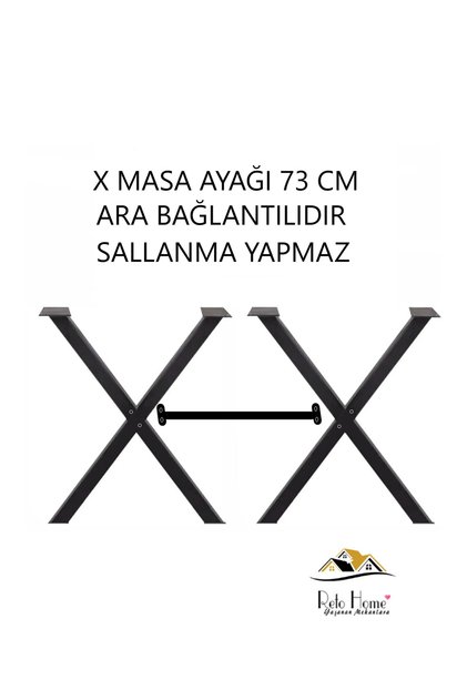 RETODESİGN X METAL MASA AYAĞI 2301