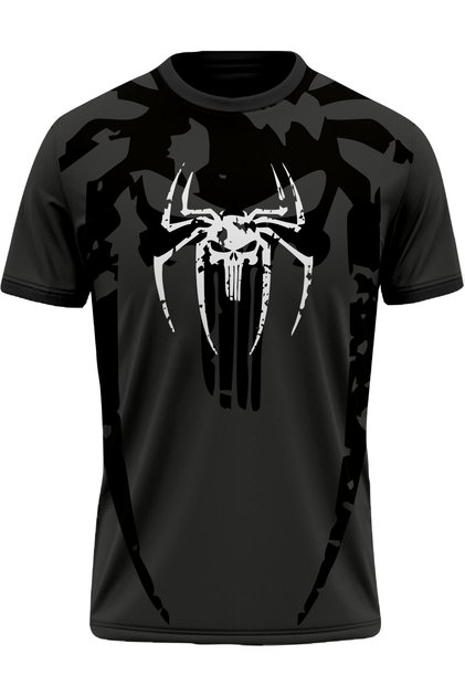 Venum Gym Ufc Antrenman tişort, Spider Spor Mma Fitness Boks Punisher Forma, t-shirt Compression