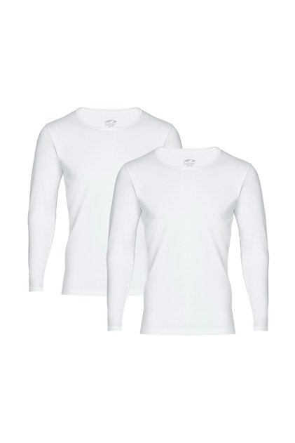 Şahin Men's Lycra Long Sleeve Bodysuit - Pack of 2