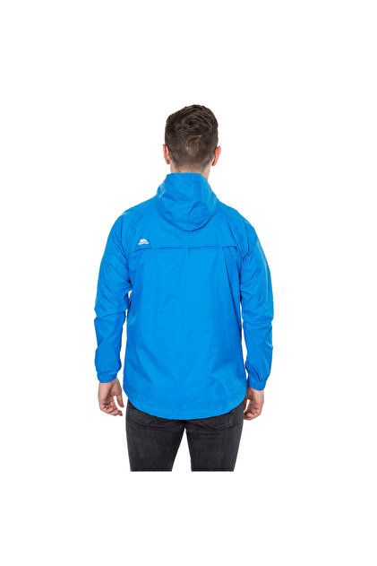 Trespass Qikpac Jacket - Unisex Packaway Unisex Mavi Yağmurluk