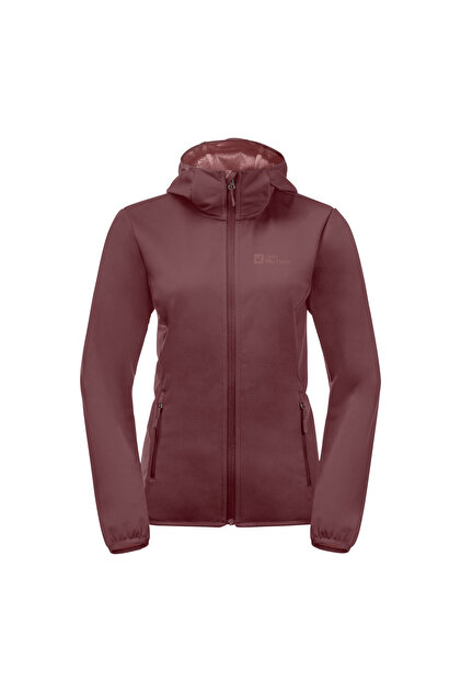 Jack Wolfskin Windhain Hoddy Kadın Softshell Ceket-1307481