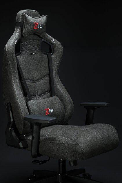 Zio Gaming Venom Jet Black Terletmez Keten Pro Oyuncu Koltuğu