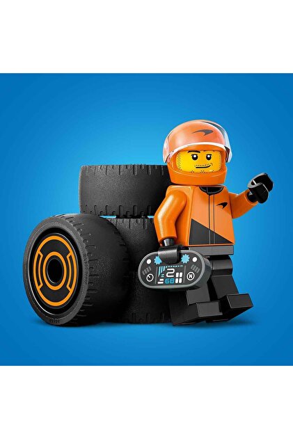 LEGO City McLaren Yarış Arabalı F1 Sürücüsü 60442 - 6 Yaş ve Üzeri
