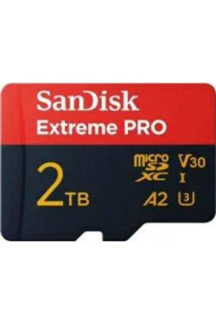 Sandisk Extreme Pro 2TB 250/150MB/s microSDXC UHS-I A2 V30