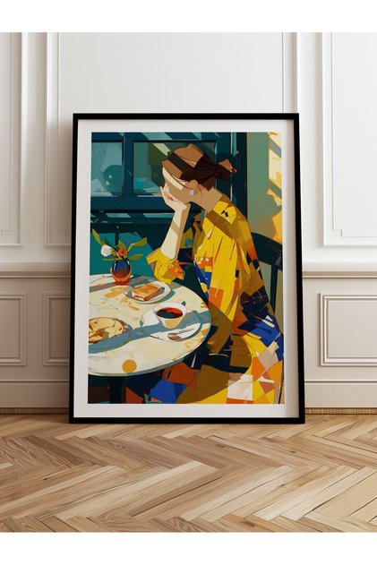 Single Wooden Framed Painting One Piece Poster Painting Tk/767