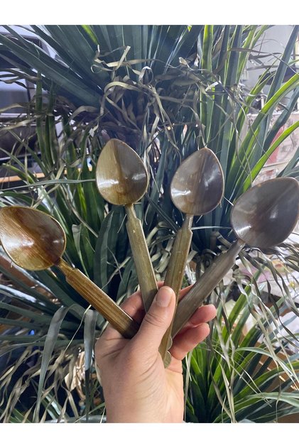 ملعقة لعب طويلة (4 قطع زوج واحد)