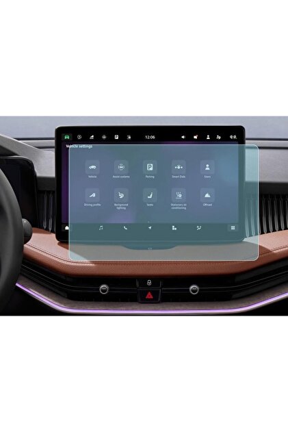 Pellicola Protettiva Per Display Skoda Superb 3 (2018-2024) 8'' Amundsen | GAFAT 2 Pezzi | Anti-Graffio 6H E Antibatterica