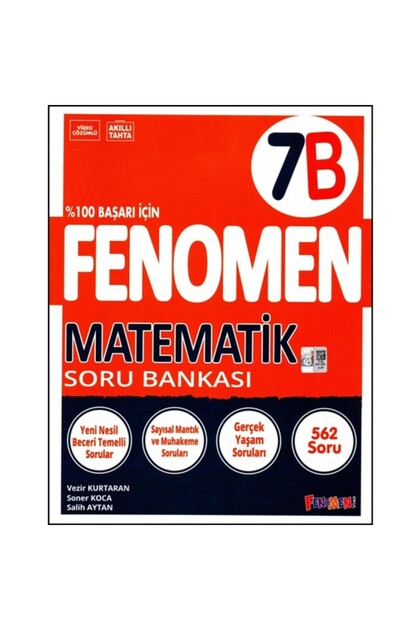 Fenomen 7. Sınıf Matematik Soru Bankası (B)