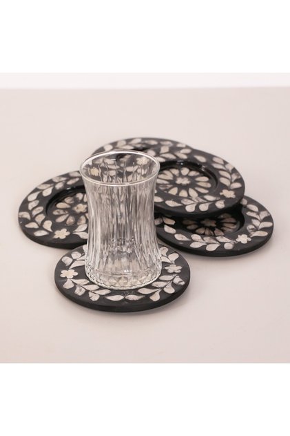 Pure Pearlescent Coasters Set of 6