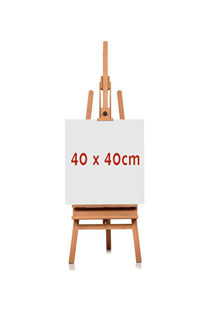 40x40cm Tuval Arkadan Zımbalı Profesyonel Öğrenci