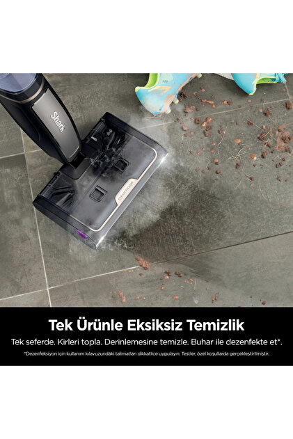 Shark SteamPickUp 3-in-1 Buharlı Sert Zemin Temizleyici - Shark