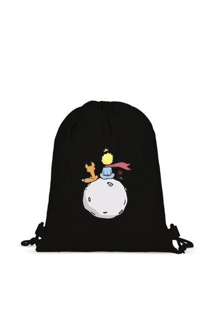 Black Cloth Backpack