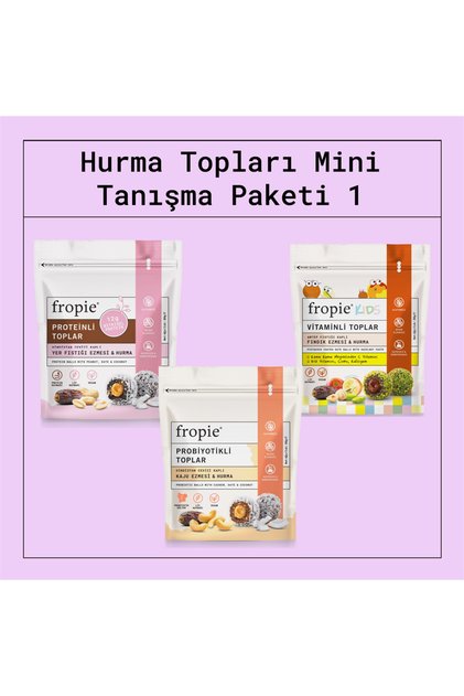 Meyve Topları 3'lü Tanışma Seti 1 -80 gr X3 Çeşit