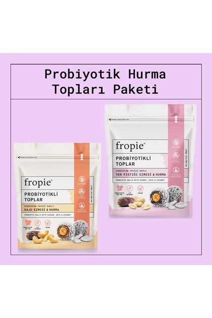 Probiyotikli Meyve Topları - 80 gr X 2 Çeşit