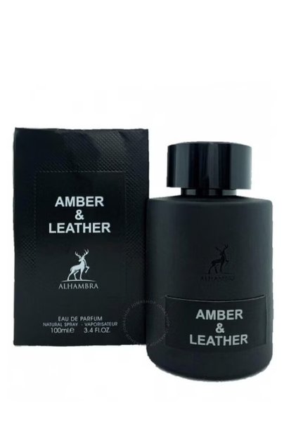 LATTAFA ALHAMBRA AMBER & LEATHER EDP 100مل