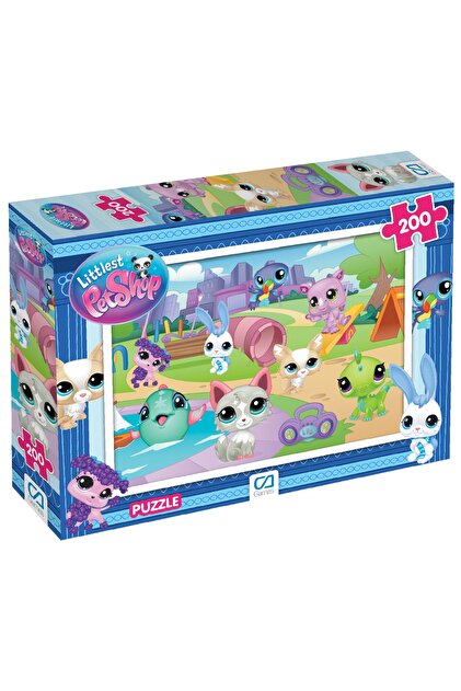 CA Games Littlest Pet Shop Lisanslı 200 Parça 33x48cm Çocuk Puzzle