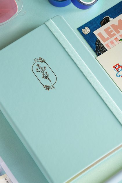 Bujo Vegan Deri Defter 96 yaprak A5 160 gr. Çizgili