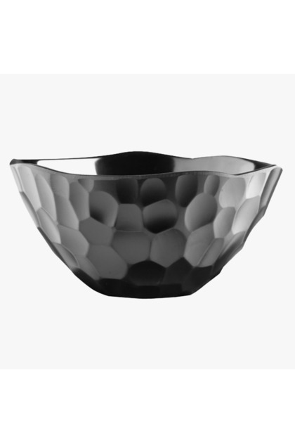 Melamine Serving Bowl Black Color Size 32 cm