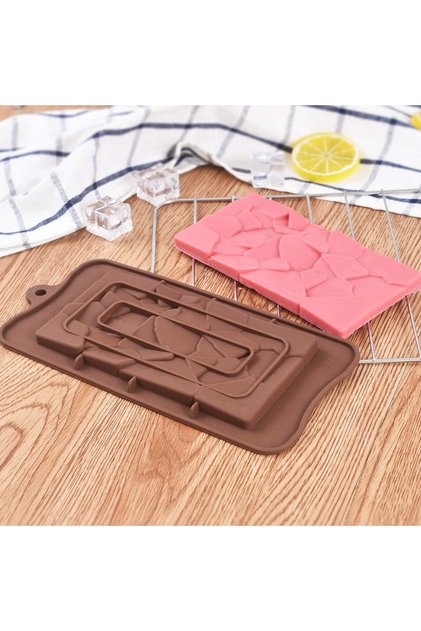Silicone Chocolate Molds, Chocolate Bar Molds, Homemade Protein and Energy Bar Mold
