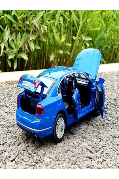 CarStore VW PASSAT 1:32 MAKET METAL ARABA MAVİ - Fiyatı, Yorumları