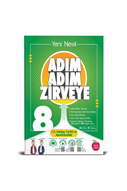 Newton Yayınları 8. Sınıf Adım Adım Zirveye T.C. İnkılap Tarihi ve