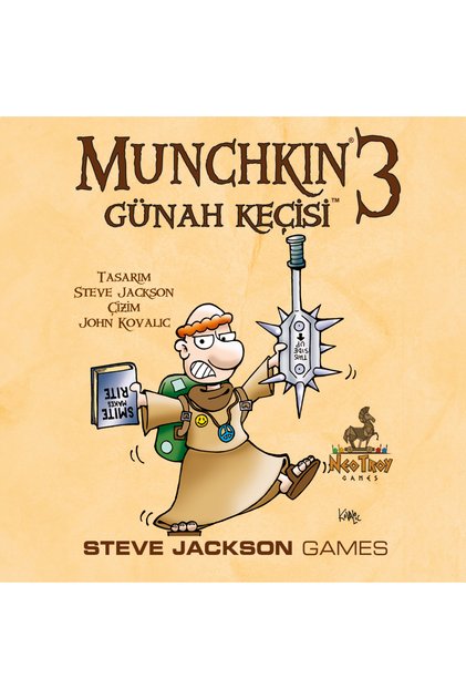 Munchkin 3 - Günah Keçisi Kutu Oyunu