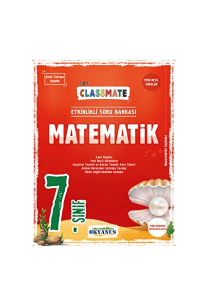 Okyanus Yayınları 7 Sınıf Classmate Matematik Soru Bankası