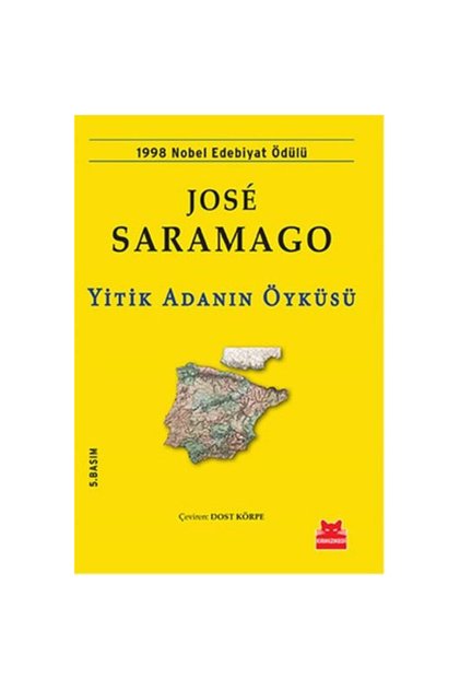 Yitik Adanın Öyküsü Jose Saramago Kırmızı Kedi Yayınları