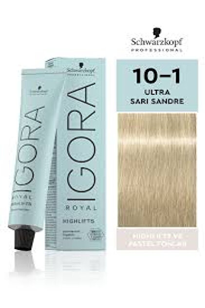 Royal 10.1 Ultra Sarı Sandre Tüp Saç Boyası