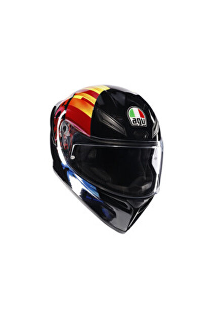 AGV K1 S KAPALI KASK VR46 SKY RACING TEAM SİYAH-KIRMIZI - Fiyatı