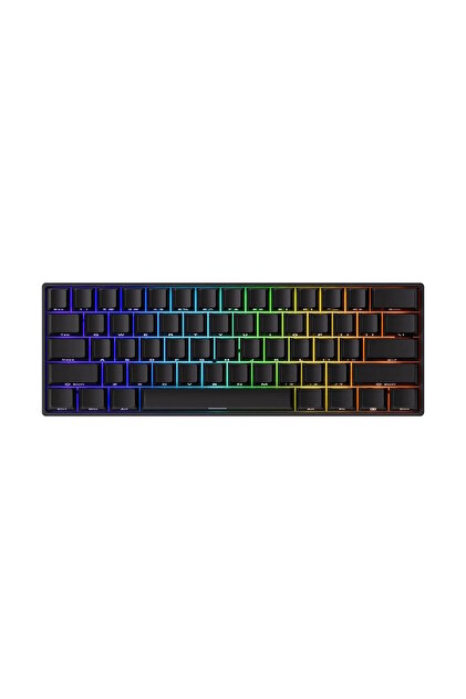 AKKO Monsgeek Fun60 Pro Shine-through Black He Manyetik Switch
