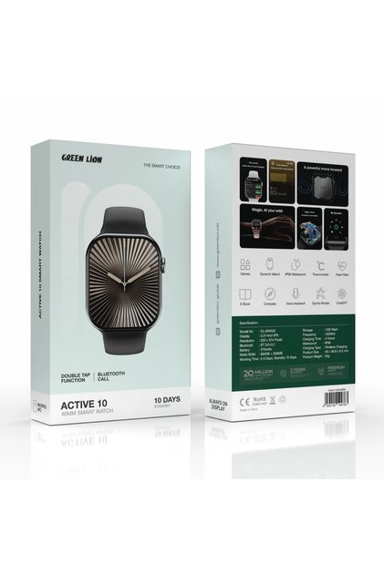 Active 10 46Mm Smart Watch - Black