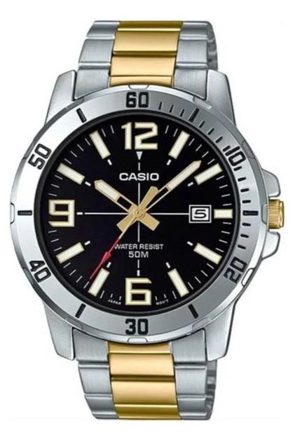 Gold Silver Color Men's Wristwatch