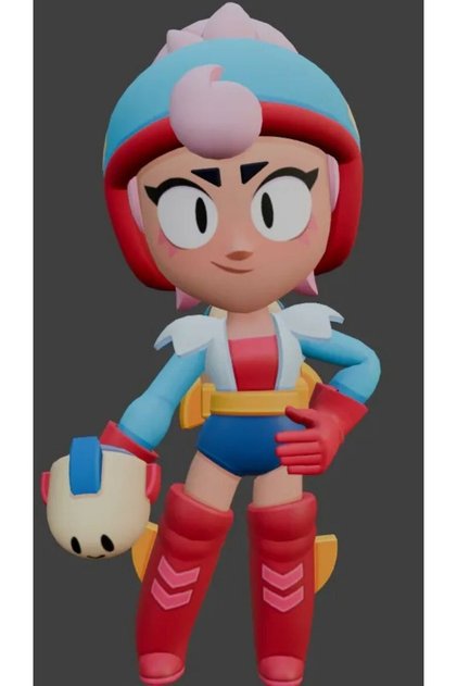 BRAWL STARS JANET KARAKTER FİGÜRÜ 20 CM