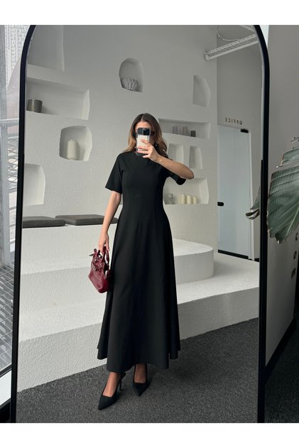 Belden Seated Midi Size Glasses Dress