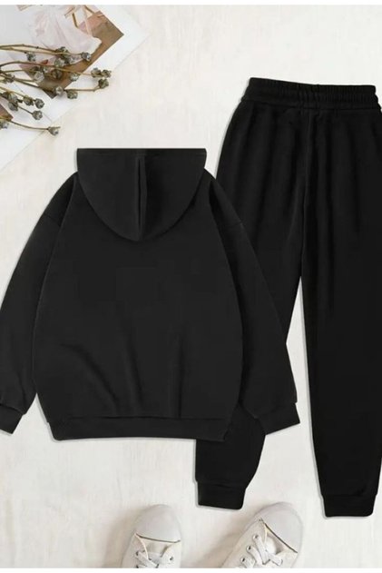 Sweat Kangaroo Pocket Hoodie Set