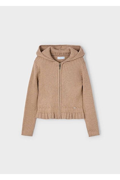 Cardigan tricotat cu sclipici pentru fete MARO